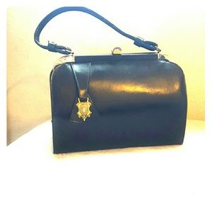 Vintage Handmade Black Purse